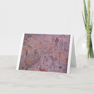 La chirurgie obtiennent la carte bonne