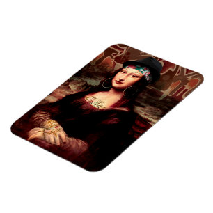 La Chola Mona Lisa Mexicaans Magneet