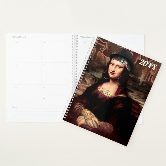La Chola Mona Lisa Mexicaans Planner (Display)