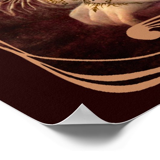 La Chola Mona Lisa Poster (Hoek)