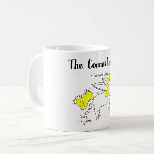 La chope Comms Unicorn (Devant gauche)