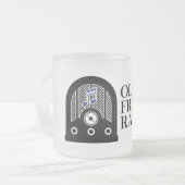 La chope officielle Old Friends Radio a gelé (Devant gauche)