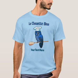 La Chouette Bleue Cafe T-shirt