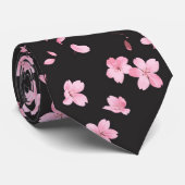 La chute du Cravate Sakura Blossoms (Roulé)