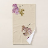 la "chute laisse" l'ENSEMBLE de SERVIETTE (Serviette à main)