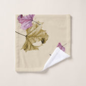 la "chute laisse" l'ENSEMBLE de SERVIETTE (Gant de toilette)