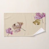 la "chute laisse" l'ENSEMBLE de SERVIETTE (Serviette à main)