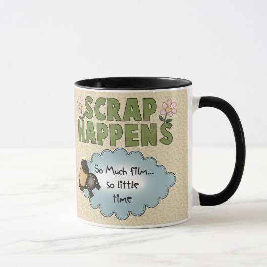 La chute se produit tasse (Droite)