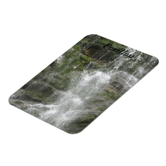 La Chute Waterfall in Forillon National Park Magneet (Linkerzijde)