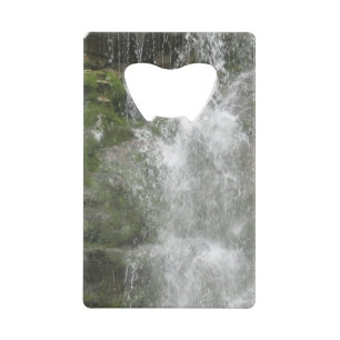 La Chute-waterval in Nationaal park Forillon Kredietkaart Flessenopener