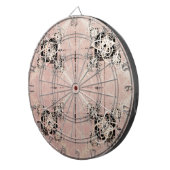 La Cible de flechettes de la pensée Pastel Twists (Devant droit)