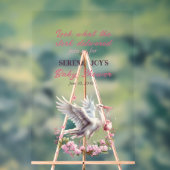 La cigogne donne un bébé fille (Neutre)