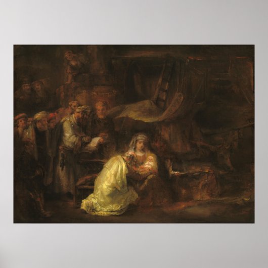 La circoncision - Poster de Rembrandt (Devant)