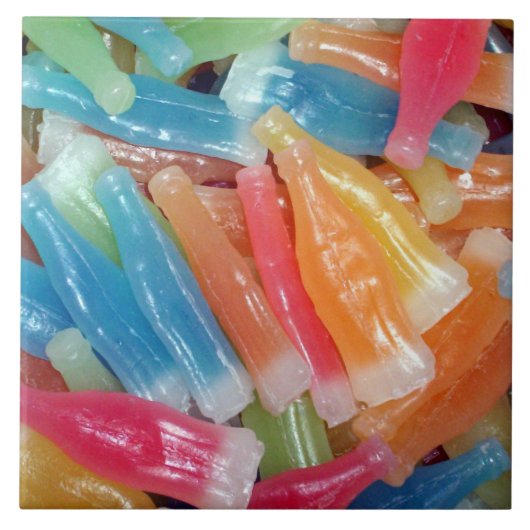 La cire met le carreau de céramique de sucrerie de (Devant)