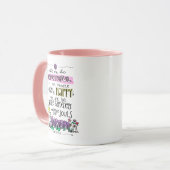 La citation de Proust nous a laissés être tasse à (Devant gauche)