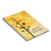 La citation inspirée soit vraie à vous-même carnet (Côté Droit)