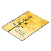 La citation inspirée soit vraie à vous-même carnet (Côté gauche)