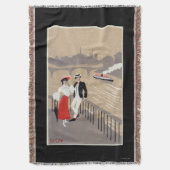 La Cite Art Deco Scene Deken (Voorkant Verticaal)