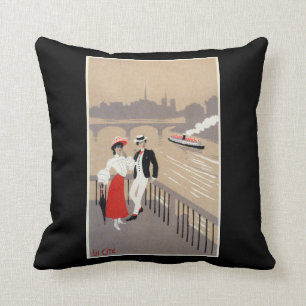 La Cite Art Deco Scene Kussen