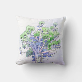 La citta' albero kussen