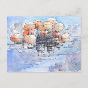La citta' Palloncino Briefkaart