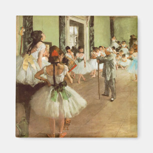 La Classe de Danse door Edgar Degas Magneet