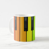 la clé de piano a conçu la tasse (Devant gauche)