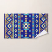 La clé du méandre grec et l'oeil malin (Serviette à main)