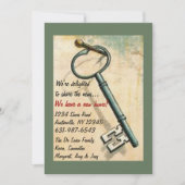 La clé - Faire-part mobile (Devant)