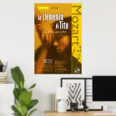La Clemenza di Tito Poster (Thuiskantoor)