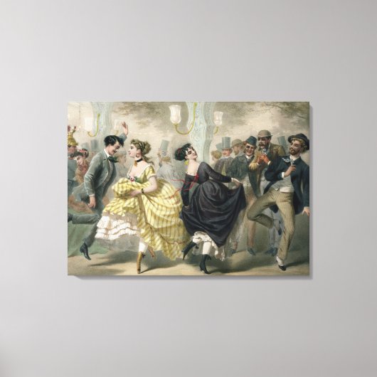 La Closerie de Lilas Canvas Afdruk (Voorkant)