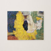 La Clownesse Cha-U-Kao van Toulouse Lautrec Legpuzzel (Horizontaal)