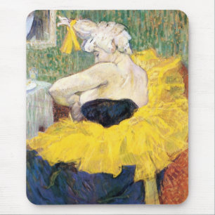 La Clownesse Cha-U-Kao van Toulouse Lautrec Muismat
