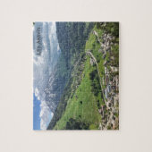 La Clusaz/Les Aravis, Franse Alpen Legpuzzel (Verticaal)