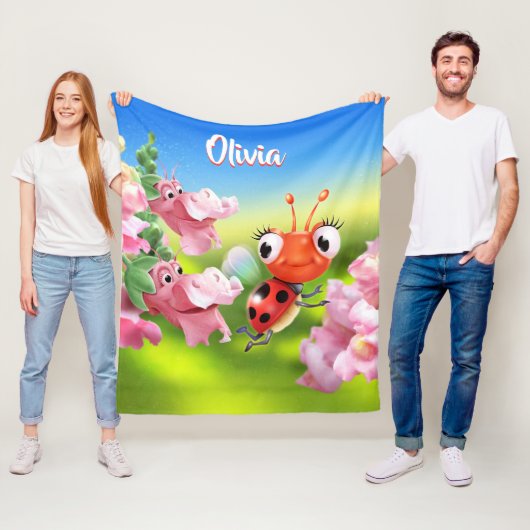 La coccinelle faite sur commande de la couverture (En situation)