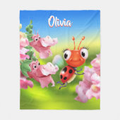 La coccinelle faite sur commande de la couverture (Devant)