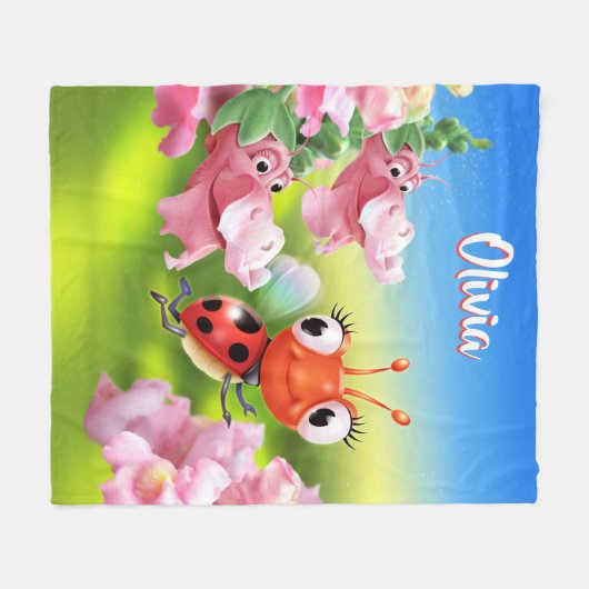 La coccinelle faite sur commande de la couverture (Devant (Horizontal))