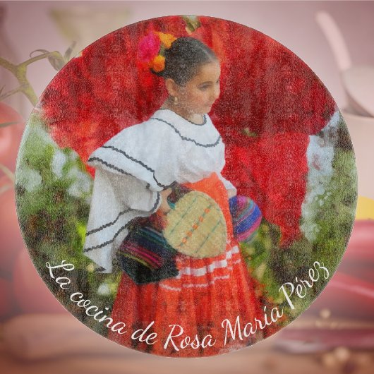 La Cocina de Fiesta Flower 2555 Snijplank