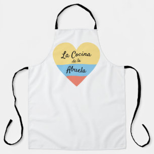 La Cocina de la Abuela Colombian Flag Schort