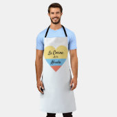 La Cocina de la Abuela Colombian Flag Schort (Gedragen)