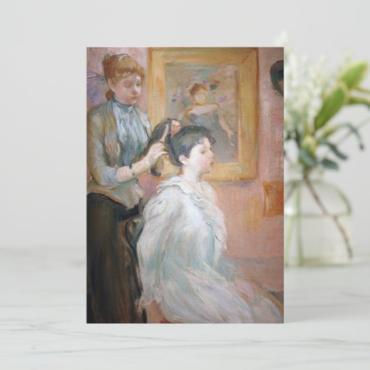 La Coiffure | Berthe Morisot (Staand voorkant)
