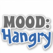 La colère est une humeur | Sticker en vinyle coupé (Devant)