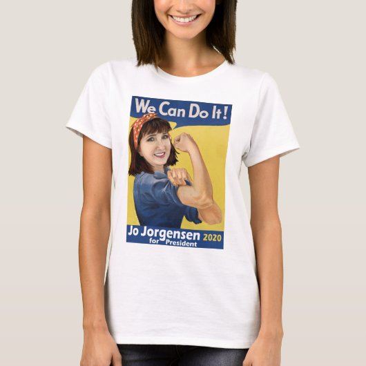 La collecte de fonds 'Jo-sie le Riveter' T-Shirt (Devant)