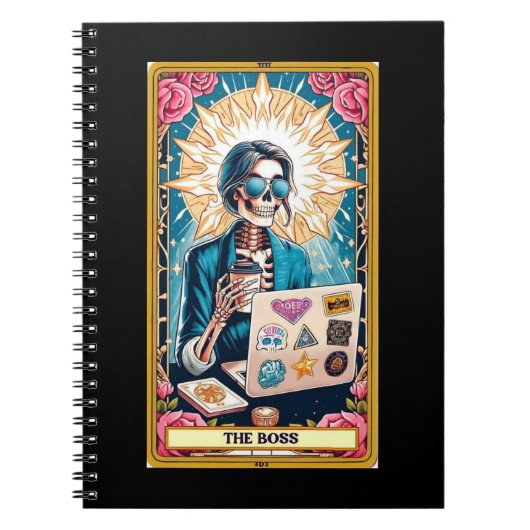 La collection de Carnets de la carte Boss Tarot (Devant)