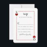 La collection de Mariage de carte de jeu Monogramm<br><div class="desc">Célébrez dans le style avec ces cartes RSVP mariage chic et très tendance. Ce design est facile à personnaliser avec votre libellé d'événement spécial et vos invités seront ravis quand ils recevront ces fabuleuses réponses cartes.</div>