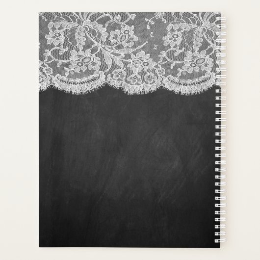 La collection de Mariages Chalkboard & Lace (Dos)