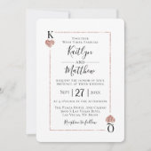 La collection de Mariages de cartes de jeu Monogra (Devant)