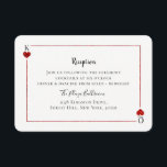 La collection de Mariages de cartes de jeu Monogra<br><div class="desc">Célébrez dans le style avec ces cartes de réception de mariage chic et très tendance. Ce design est facile à personnaliser avec votre libellé d'événement spécial et vos invités seront ravis quand ils reçoivent ces cartes fabuleuses.</div>