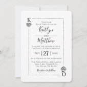 La collection de Mariages de cartes de jeu Monogra (Devant)