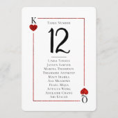 La collection de Mariages de cartes de jeu Monogra (Devant)